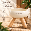 Verqelio™ Elevated Ceramic Pet Bowl