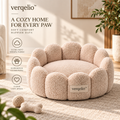 Verqelio™ Cozy Retreat Pet Bed — Soft Comfort for Dogs & Cats