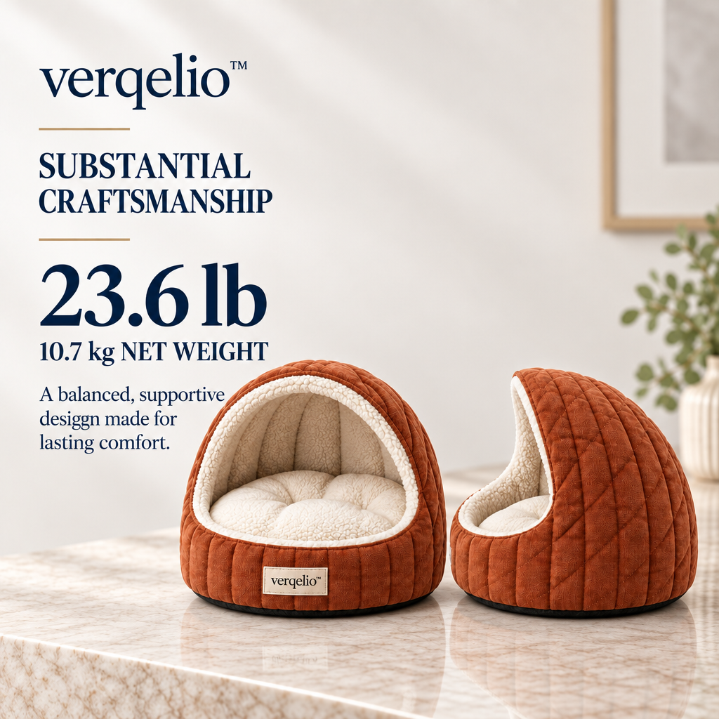 Verqelio™ Cozy Haven Pet Bed — Soft Comfort for Dogs & Cats
