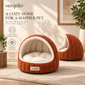 Verqelio™ Cozy Haven Pet Bed — Soft Comfort for Dogs & Cats